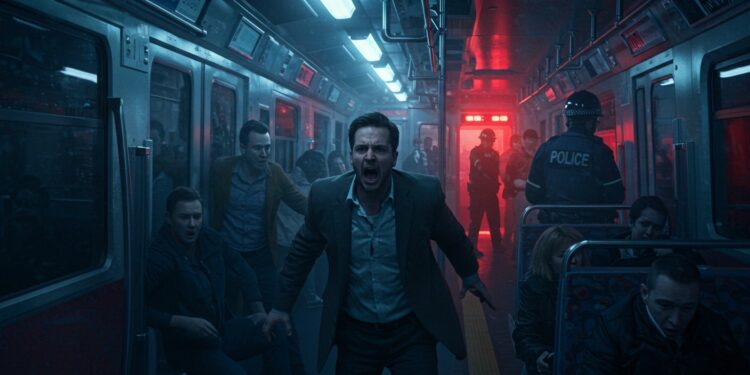 Panique dans un Train : Menaces et Crise Psychiatrique - Viral Mag Un homme sème la terreur dans un train en criant  Allahou akbar  et menaçant de le faire exploser Découvrez les détails de cet incident troublant   Viral Mag
