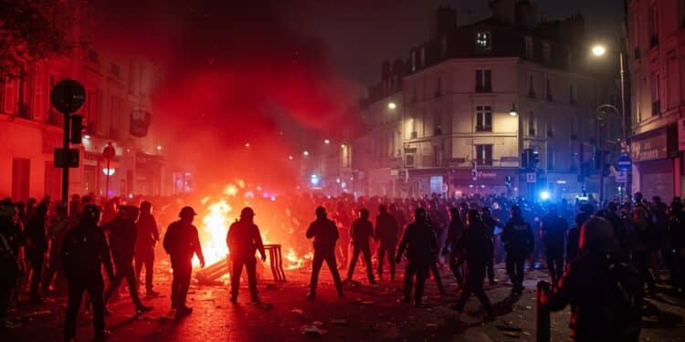 Pantin : Émeute Lors d’un Tournage de Clip - Viral Mag Émeute à Pantin lors dun clip de rap dégradations incendies affrontements avec la police Huit interpellés Découvrez les détails de cet incident Viral Mag