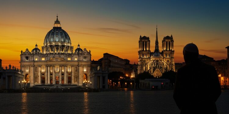 Explorez la relation tumultueuse entre le pape François et la France marquée par des visites rares et des choix surprenants Découvrez Stuart le pape François France Église catholique Notre Dame périphéries   Viral Mag