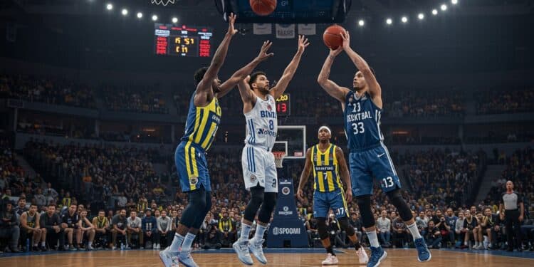 Paris Basketball : Défaite Cruelle Face à Fenerbahçe - Viral Mag Paris Basketball sincline face à Fenerbahçe en Euroligue malgré un match serré Retour sur une rencontre intense et les espoirs pour la revanche Viral Mag