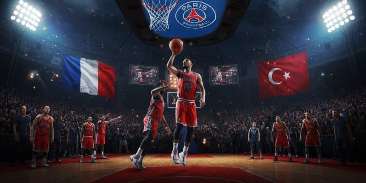 Paris Basketball : Jusqu’où Ira l’Exploit en Euroligue ? - Viral Mag Paris Basketball défie les géants en Euroligue Après un exploit face au Real Madrid jusquoù ira le club parisien face à Fenerbahçe Viral Mag