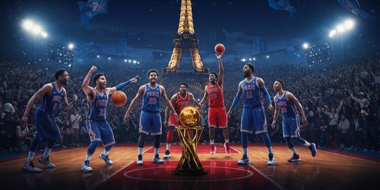 Paris Basketball soffre un exploit historique en battant le Real Madrid et se qualifie pour les playoffs de lEuroligue Découvrez cette épopée   Viral Mag