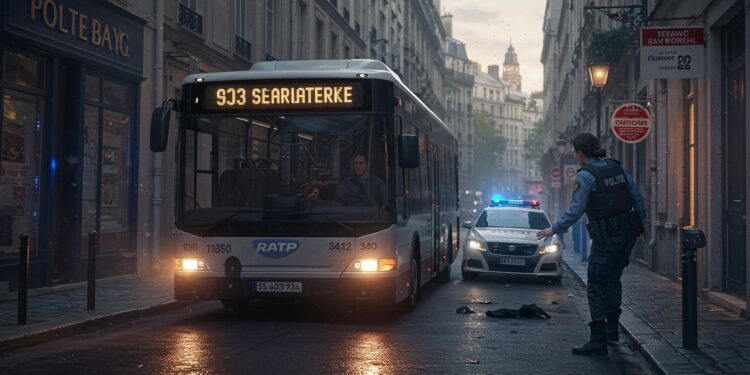 Un conducteur de bus RATP arrêté à Paris après avoir blessé une policière lors dune intervention Découvrez les détails de cet incident choquant   Viral Mag