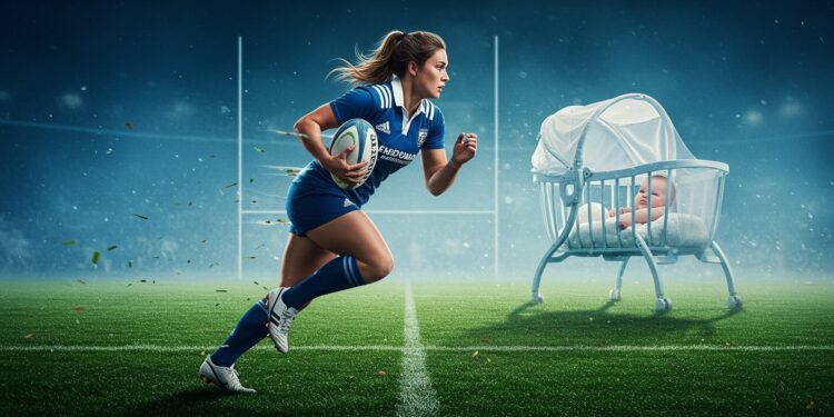 Pauline Bourdon Sansus star du rugby partage son parcours de leader et son attente dun bébé avec son épouse Découvrez son histoire inspirante   Viral Mag