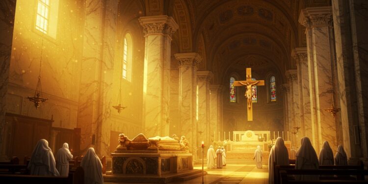 Pèlerinage Émouvant à la Tombe du Pape François - Viral Mag Les fidèles se recueillent à Sainte Marie Majeure devant la tombe du pape François Découvrez ce moment historique et son héritage spirituel   Viral Mag