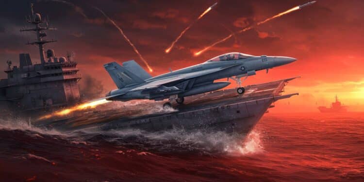Perte d’un Avion de Combat en Mer Rouge : Analyse - Viral Mag Un avion de combat de 60M$ perdu en mer Rouge lors dune attaque Découvrez les causes les enjeux et les leçons de cet incident naval   Viral Mag