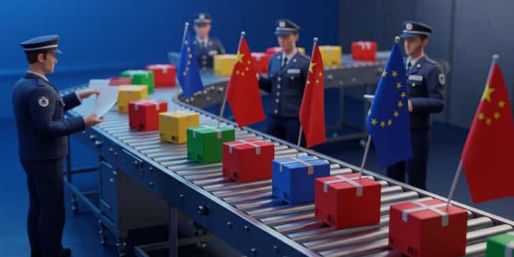 Petits Colis Chinois : L’Europe Veut Agir - Viral Mag LEurope cible les petits colis chinois Shein Temu avec des frais de gestion dès 2026 pour renforcer les contrôles et protéger les consommateurs Viral Mag