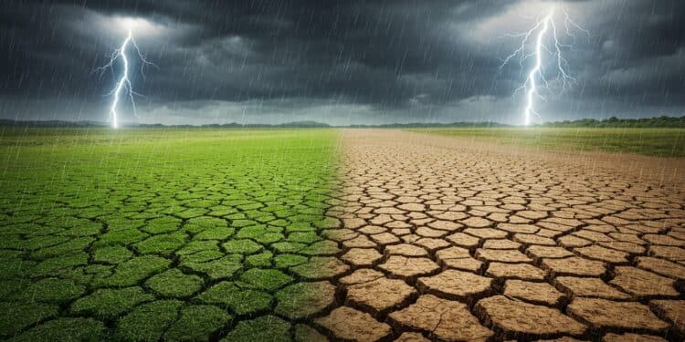 Pluie Record et Sécheresse : Un Paradoxe Climatique - Viral Mag 2025 année de pluies records mais la sécheresse persiste Pourquoi  Découvrez les raisons et impacts de ce paradoxe climatique   Viral Mag