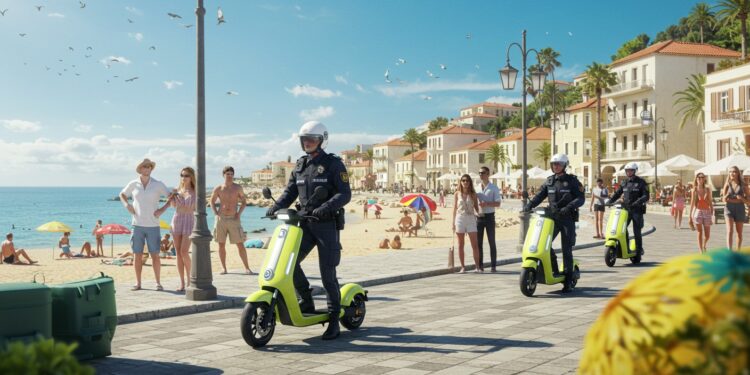 Police Électrique : Trottinettes à Châtelaillon-Plage - Viral Mag À Châtelaillon Plage la police patrouille en trottinettes électriques Découvrez cette innovation écologique et pratique pour lété    Viral Mag