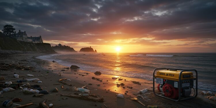 Pollution Plage Bretagne : Acte Malveillant en Cause - Viral Mag Un acte malveillant pollue une plage bretonne fermant laccès Découvrez les causes impacts et solutions envisagées pour ce drame environnemental   Viral Mag