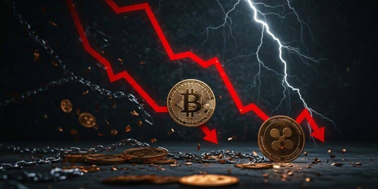 Crash crypto  BTC XRP SOL plongent de 14 800M$ liquidés en 24h Découvrez les causes et ce que cela signifie pour lavenir    Viral Mag