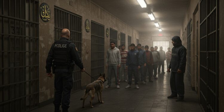 Prison de Manchester : Polémique sur les Chiens Renifleurs - Viral Mag À Manchester des détenus jihadistes obtiennent la suppression des chiens renifleurs invoquant leurs croyances Une décision controversée qui interroge la sécurité   Viral Mag