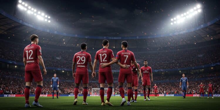 PSG en Demi-Finale : Une Victoire Historique - Viral Mag Le PSG se qualifie pour les demi finales de la Ligue des champions après un match intense contre Aston Villa 3 2 Découvrez les chiffres et moments clés de cette victoire historique Viral Mag