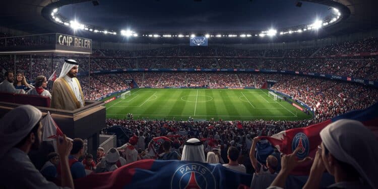 PSG-Le Havre : L’Émir du Qatar en Tribune - Viral Mag Lémir du Qatar au Parc des Princes pour PSG Le Havre 2 1 Découvrez limportance de sa présence et limpact sur le club Suivez lactu foot    Viral Mag