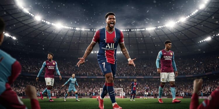 PSG Triomphe à Aston Villa : Une Qualification Épique - Viral Mag Le PSG simpose 3 2 face à Aston Villa en Ligue des champions décrochant une place en demi finale Découvrez les moments clés de ce match haletant Viral Mag