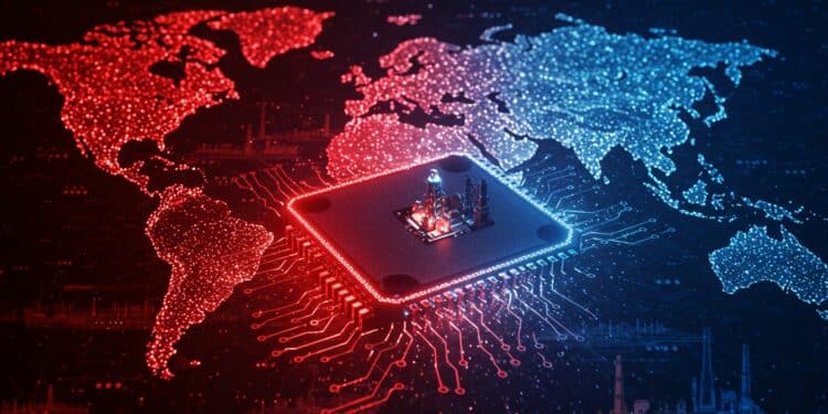 Puces Électroniques : Guerre Commerciale Mondiale - Viral Mag La bataille pour les puces électroniques façonne lavenir technologique Découvrez pourquoi elles opposent Pékin et Washington dans une lutte géopolitique Viral Mag