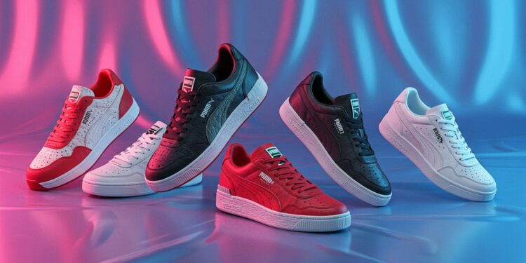 Puma : Top 5 Sneakers Tendance à Adopter en 2025 - Viral Mag Découvrez les 5 sneakers Puma les plus stylées de 2025 Design audacieux confort ultime quelle paire sera votre coup de cœur Viral Mag