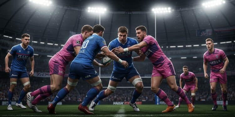 Racing 92 vs Stade Français : Un Derby Sous Haute Tension - Viral Mag Le derby Racing 92 Stade Français sannonce explosif Enjeu crucial  le maintien en Top 14 Découvrez les tensions et les clés de ce choc à Paris La Défense Arena   Viral Mag
