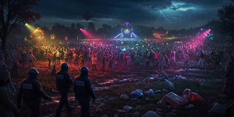 Rave-Party Illégale : 70 Infractions en Seine-et-Marne - Viral Mag Une rave party géante à Amponville réunit 400 teufeurs 70 infractions aux stupéfiants relevées Découvrez les détails de cet événement hors norme Viral Mag