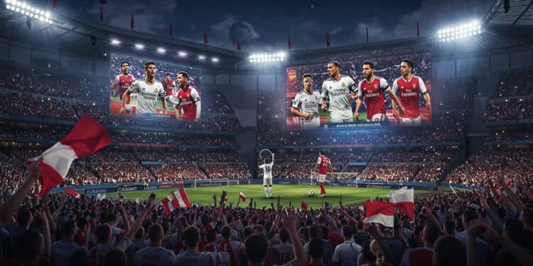 Real Madrid-Arsenal : Record d’Audience en Ligue des Champions - Viral Mag 194M de téléspectateurs pour Real Madrid Arsenal sur Canal+ Record pour un match sans club français en Ligue des champions Découvrez pourquoi ce choc a captivé    Viral Mag