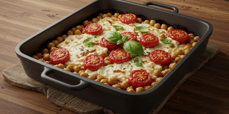 Recette Facile de Pois Chiches au Feta et Tomates - Viral Mag Découvrez une recette simple et savoureuse de pois chiches au feta et tomates parfaite pour un repas sain et rapide À essayer absolument    Viral Mag