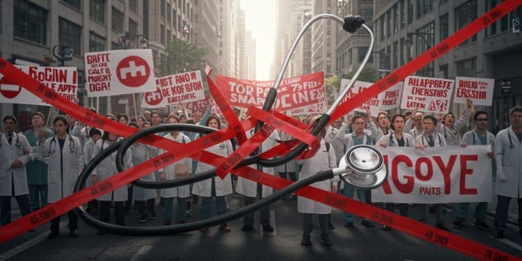 La régulation des médecins suscite la colère  grève dès le 28 avril manifestations le 29 Découvrez les enjeux et réactions face aux déserts médicaux   Viral Mag