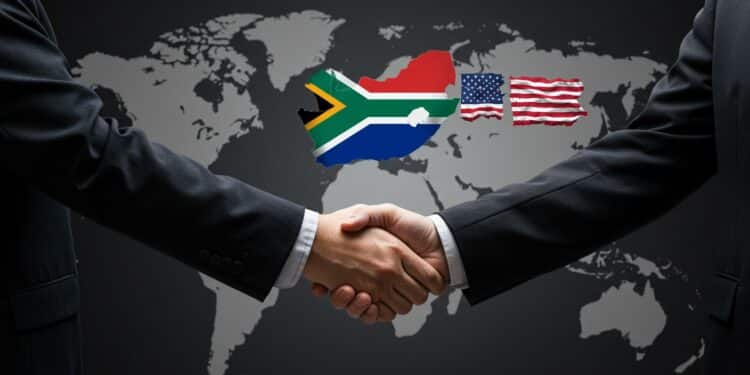 Rencontre Diplomatique : Afrique du Sud et USA en Discussion - Viral Mag Des diplomates sud africains et américains se rencontrent pour apaiser les tensions Quels enjeux derrière ce dialogue crucial Découvrez Viral Mag