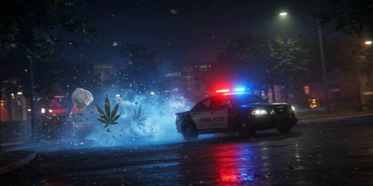 Romainville : Course-Poursuite et Saisie de Drogues - Viral Mag Course poursuite à Romainville  15 kg de drogues saisis après un refus dobtempérer Découvrez les détails de cette intervention nocturne   Viral Mag