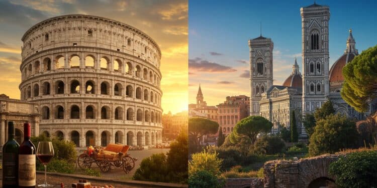 Rome Ou Florence : Quelle Ville Choisir Pour Vos Vacances ? - Viral Mag Explorez Rome et Florence pour vos vacances  Découvrez leurs trésors climat coûts et activités pour choisir la ville italienne parfaite   Viral Mag