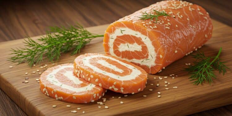 Roulé Saumon Fromage : Recette Facile et Chic - Viral Mag Découvrez une recette de roulé au saumon et fromage frais parfaite pour vos entrées chics Facile rapide et savoureuse elle va épater vos invités Viral Mag