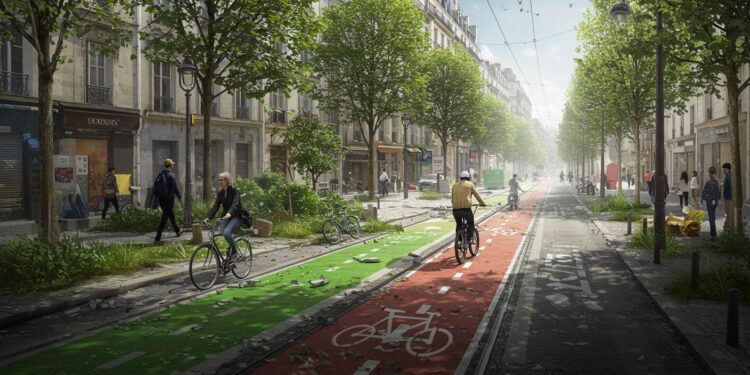 Rue de Rome : Un Projet Urbain en Suspens à Paris - Viral Mag La transformation de la rue de Rome à Paris avec piste cyclable et arbres est ajournée Découvrez pourquoi ce projet plébiscité est bloqué   Viral Mag