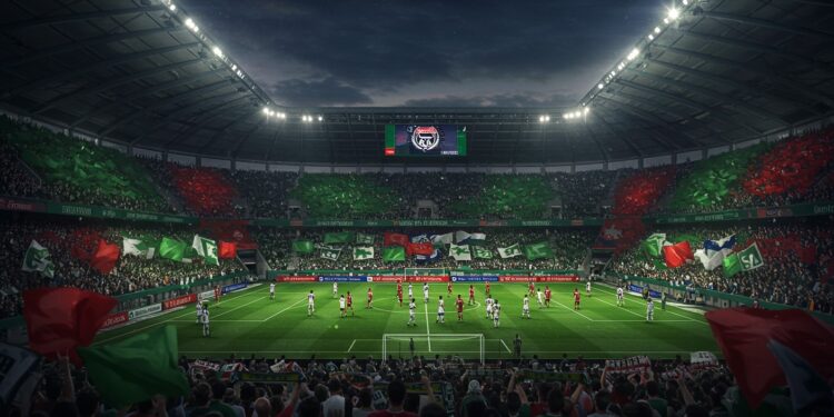 Saint-Etienne – Lyon : Un Derby Sous Haute Tension - Viral Mag Le derby Saint Etienne   Lyon sannonce explosif  Découvrez les enjeux les absents et les déclarations choc de lentraîneur avant ce choc de Ligue 1   Viral Mag