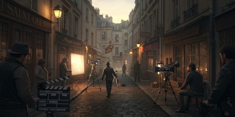 Saint Ouen se transforme en hub cinématographique avec des tournages fréquents et une école décriture Découvrez comment la ville devient un décor prisé   Viral Mag