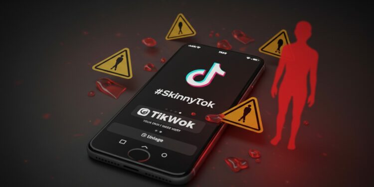 Skinnytok : La Maigreur Extrême Inquiète Sur TikTok - Viral Mag La tendance Skinnytok sur TikTok promeut la maigreur extrême Découvrez les risques les actions des autorités et les solutions envisagées Lisez maintenant    Viral Mag