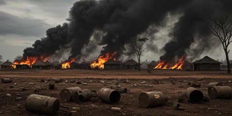 Soudan du Sud : Bombes Incendiaires Tuent 58 Personnes en Mars - Viral Mag 58 morts au Soudan du Sud par des bombes incendiaires en mars Enquête choc sur les frappes aériennes et leurs ravages Découvrez lhorreur    Viral Mag