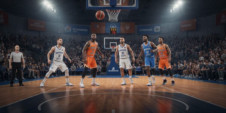 Strasbourg vs La Rochelle : Duel Épique en Betclic Elite - Viral Mag Strasbourg affronte La Rochelle en Betclic Elite le 25 avril 2025 Analyse enjeux et pronostics pour ce match crucial de la 27e journée   Viral Mag