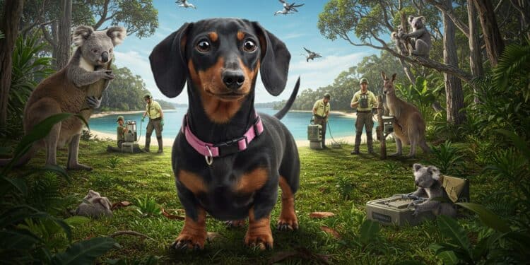 Un teckel perdu sur une île australienne retrouvé après 17 mois Découvrez lincroyable histoire de Valerie et lélan communautaire qui a permis son sauvetage   Viral Mag