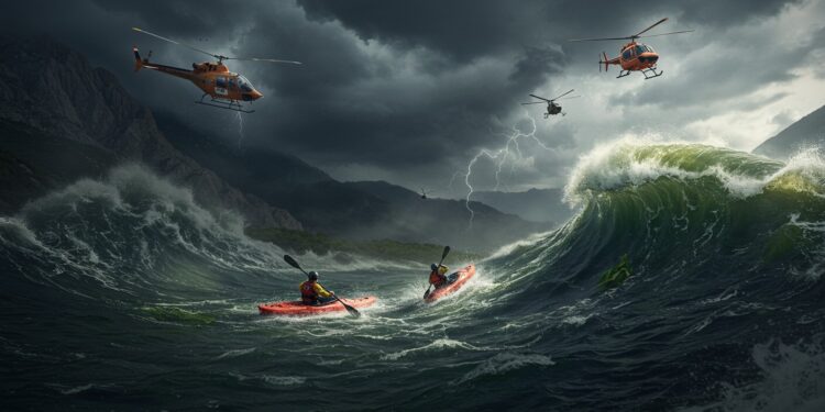 La tempête Hans frappe la Corse  un kayakiste tchèque perd la vie sur le Tavignano Découvrez les détails de ce drame et ses impacts   Viral Mag