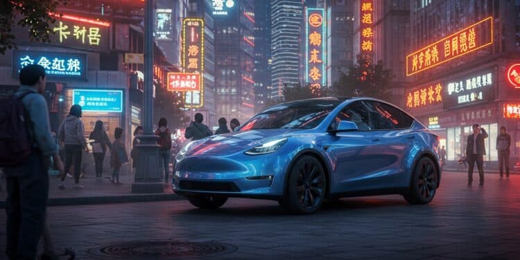Tesla à Shanghai : Une Popularité Inébranlable - Viral Mag Tesla triomphe à Shanghai malgré les tensions commerciales Découvrez pourquoi la marque reste un symbole dinnovation et dadoption locale   Viral Mag