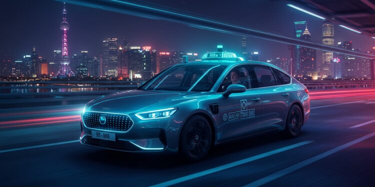 À Shanghai un taxi autonome file à 90 kmh sans pilote Découvrez notre test bluffant dune technologie révolutionnaire qui redéfinit la mobilité urbaine   Viral Mag
