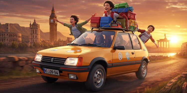 3 jeunes Franciliens parcourent 8 000 km en Peugeot 205 pour une mission humanitaire Découvrez leur aventure solidaire à travers 20 pays    Viral Mag