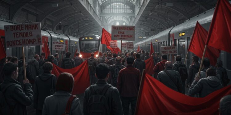 Trains Dégradés : La Colère Des Usagers - Viral Mag Les usagers des lignes SNCF exaspérés par retards et pannes manifestent à Paris pour des trains fiables Découvrez leur combat    Viral Mag