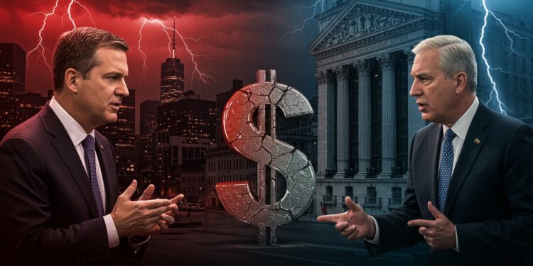 Trump Critique le Patron de la Fed : Tensions Économiques - Viral Mag Trump attaque le chef de la Fed accusé de freiner léconomie Quelles conséquences pour les marchés  Découvrez les enjeux de ce conflit   Viral Mag