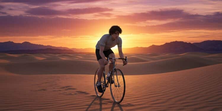 Victor Bosoni Triomphe à la Desertus Bikus - Viral Mag Victor Bosoni remporte la Desertus Bikus une course cycliste de 1 400 km en solitaire Découvrez son exploit épique et ses ambitions futures    Viral Mag