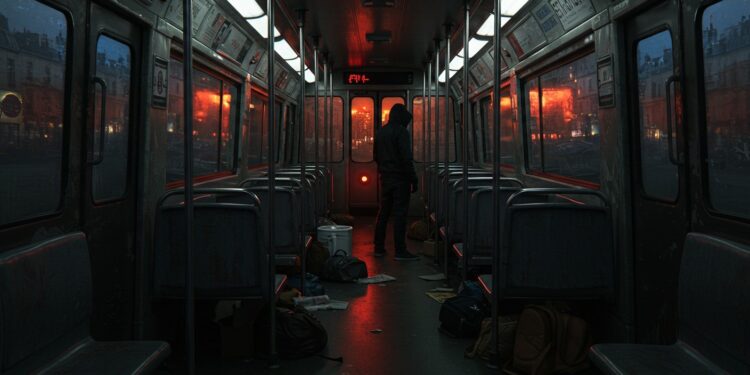 Violences en Tramway : Un Homme Luttant pour Survivre - Viral Mag Agression brutale dans un tramway en Seine Saint Denis un homme grièvement blessé lassaillant suspecté dattaques au couteau Enquête en cours Viral Mag