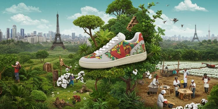 Voir Grand : Veja Célèbre 20 Ans d’Éthique - Viral Mag Voir Grand  Veja fête 20 ans de sneakers éthiques Découvrez son impact mondial et ses projets ambitieux entre mode durable et engagement social   Viral Mag