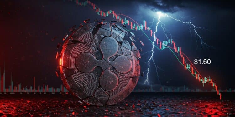 XRP : Pourquoi le Prix Chute-t-il en Avril 2025 ? - Viral Mag Analyse de la chute de XRP en avril 2025  cuña ascendente support à 160 $ perspectives baissières et clés pour une reprise Découvrez les détails   Viral Mag