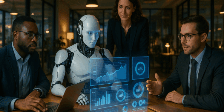 Intelligence Artificielle En Entreprise: La Révolution Silencieuse - Viral Mag Découvrez comment lintelligence artificielle transforme le monde professionnel en 2025 avec des solutions concrètes pour améliorer productivité et créativité dans votre entreprise Viral Mag