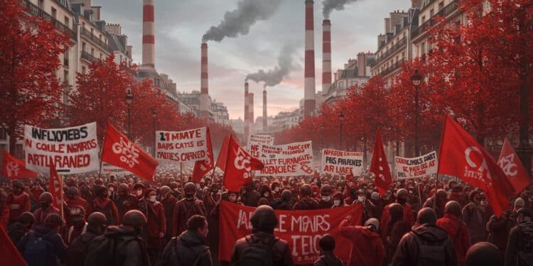 Le 1er Mai 2025 entre 157 000 et 300 000 manifestants défilent en France Tensions à Paris enjeux sociaux et économiques  décryptage dune journée marquante   Viral Mag