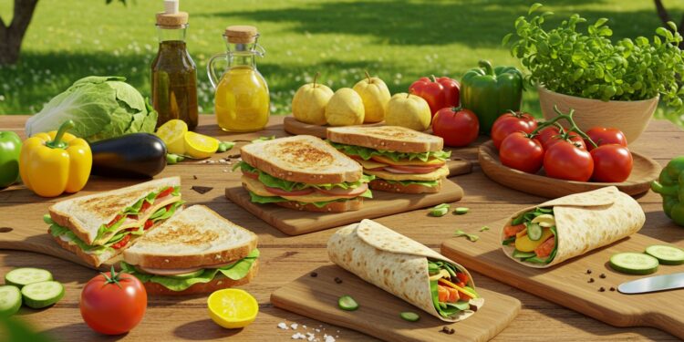 Découvrez 25 recettes de sandwiches et wraps dété frais et savoureux avec des ingrédients de saison pour des repas sains et rapides    Viral Mag